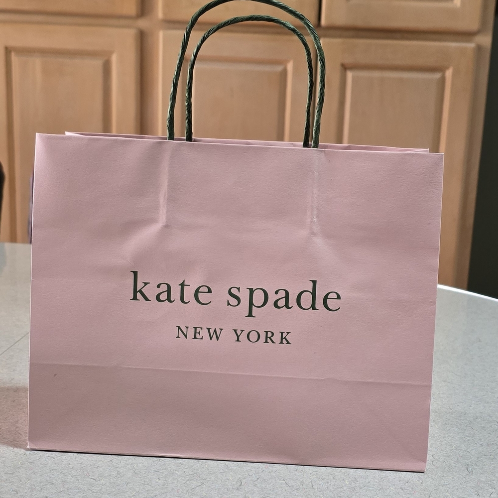 KATE SPADE Paper Handle Shopping Bag